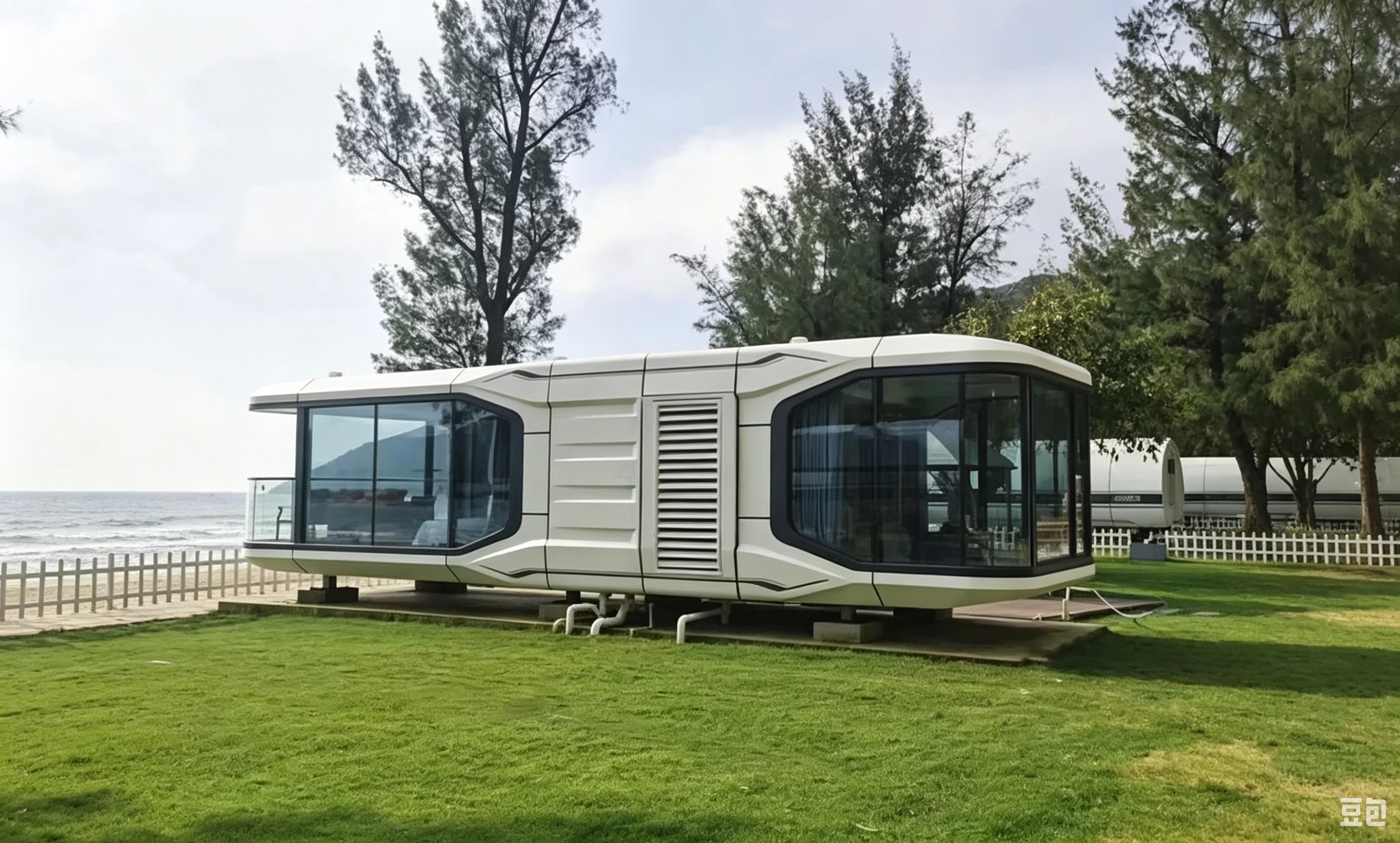 Space Capsule House for Resorts exterior thumbnail 2