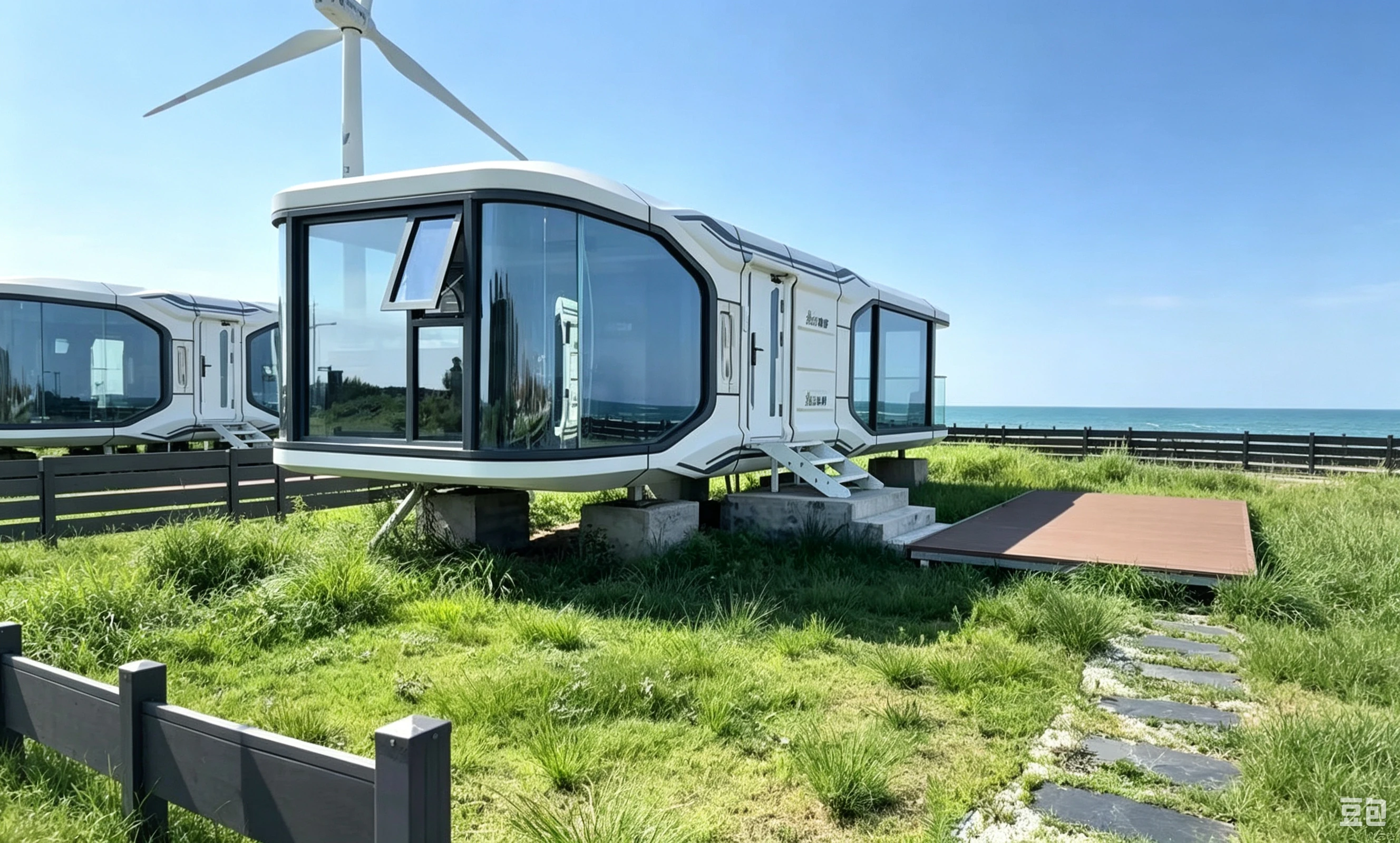 Space Capsule House for Resorts exterior thumbnail 11