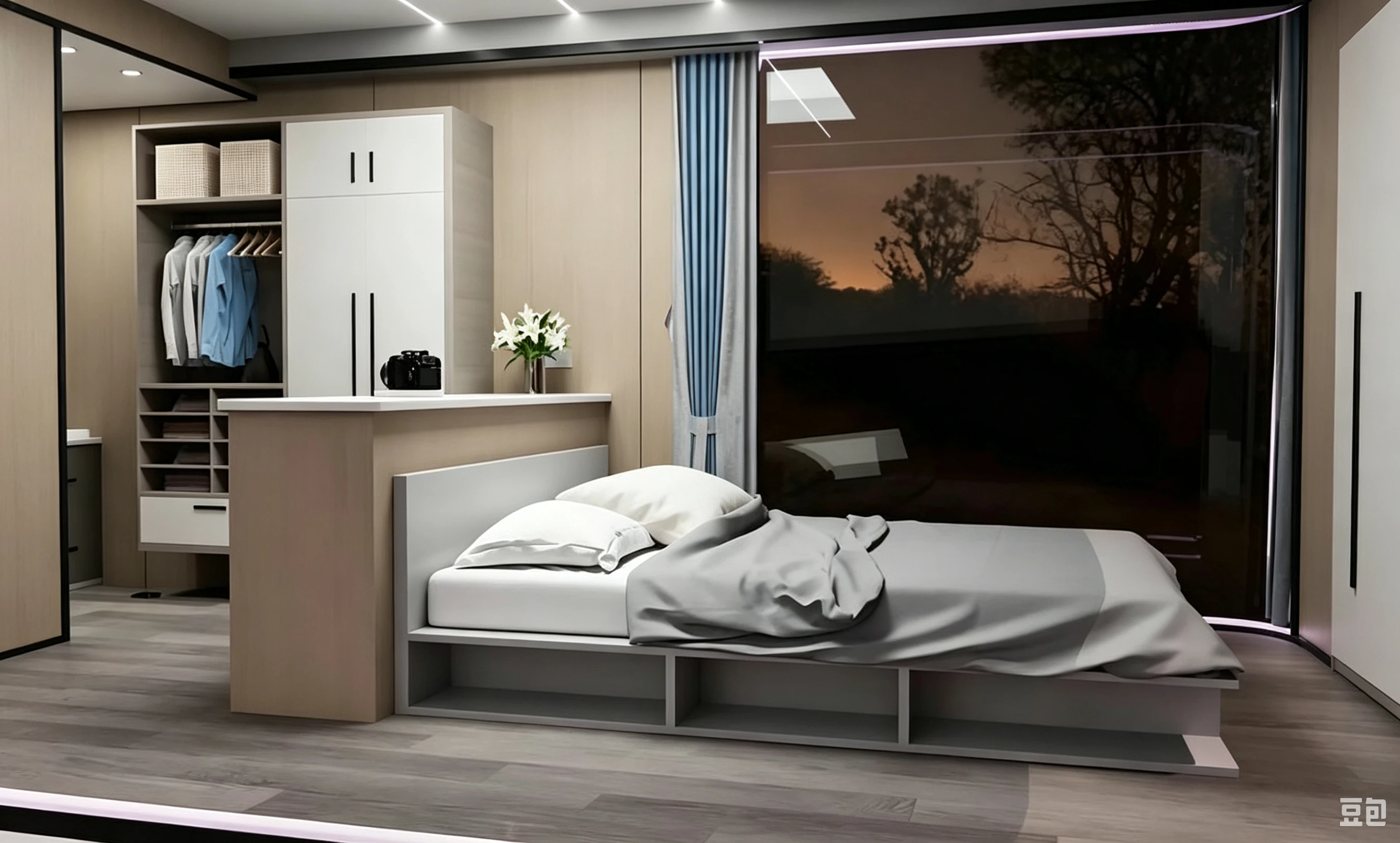 Space Capsule House for Resorts interior thumbnail 6