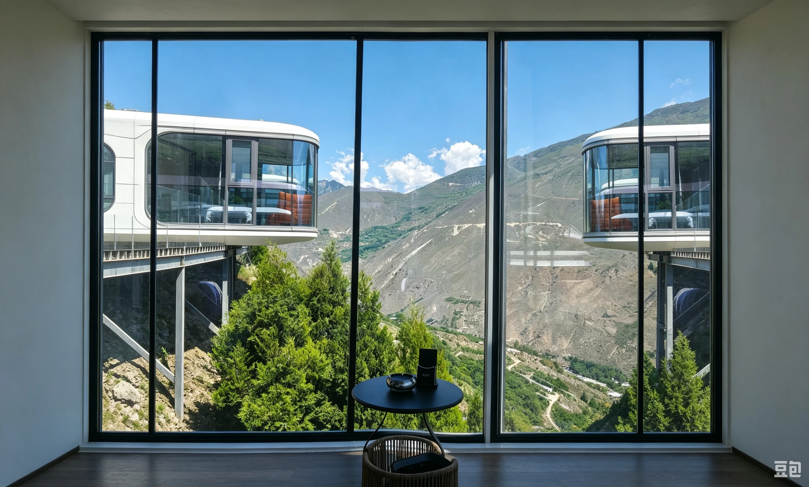 Space Capsule House for Resorts interior thumbnail 16