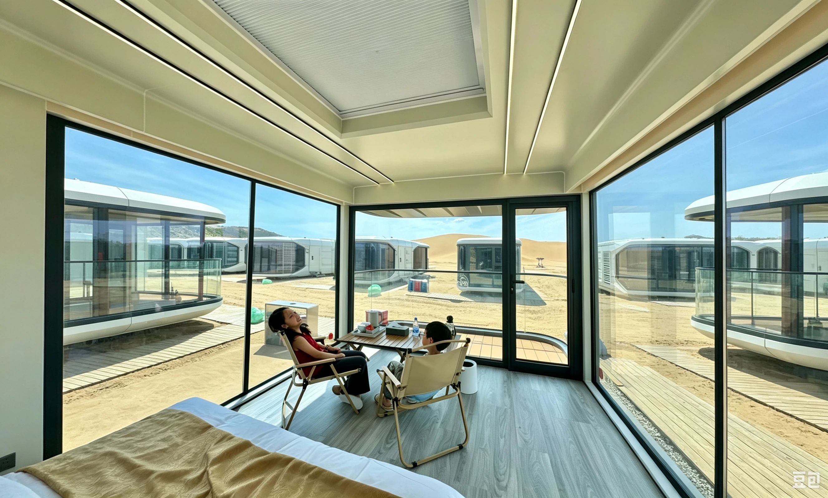 Space Capsule House for Resorts interior thumbnail 19
