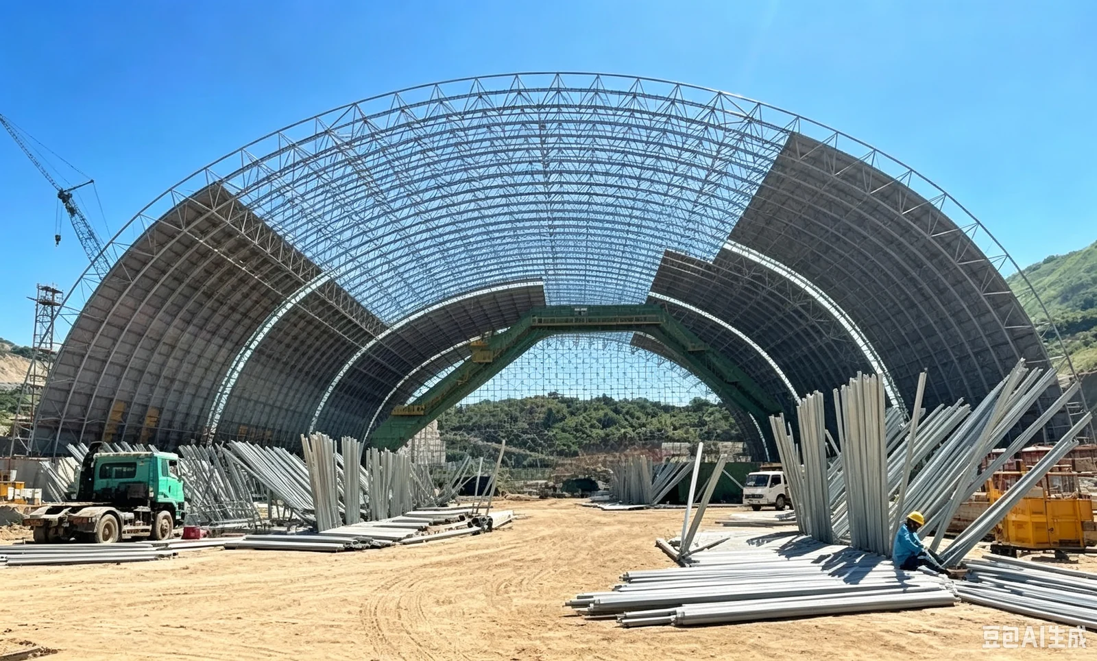 Steel Space Structures / Space Frames exterior thumbnail 15