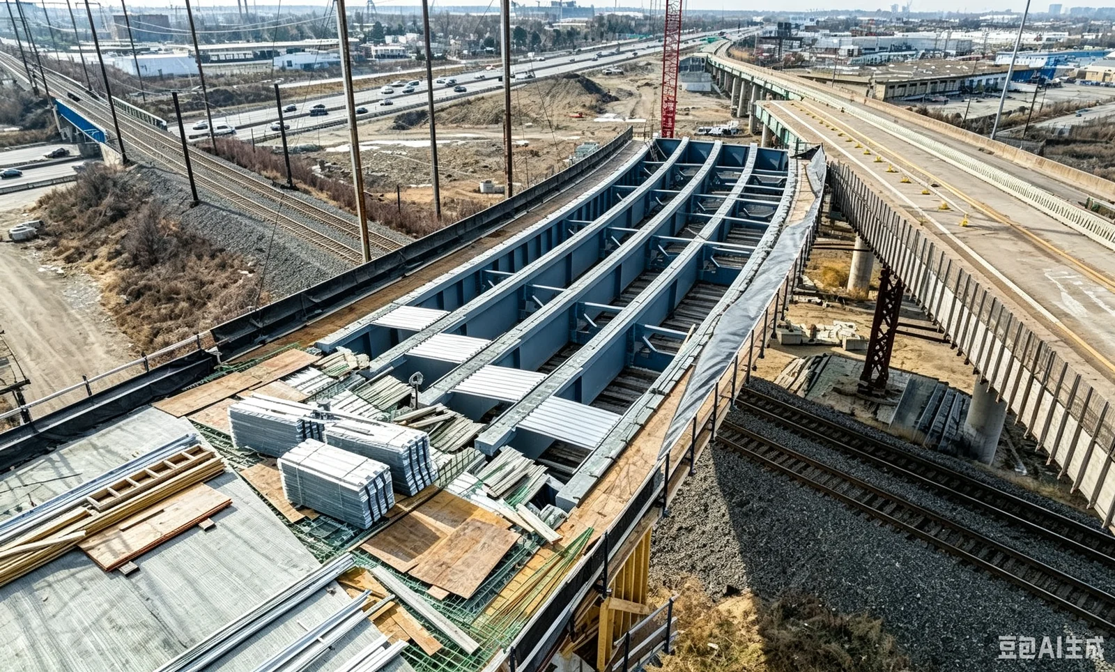 Steel Structure Bridge exterior thumbnail 7