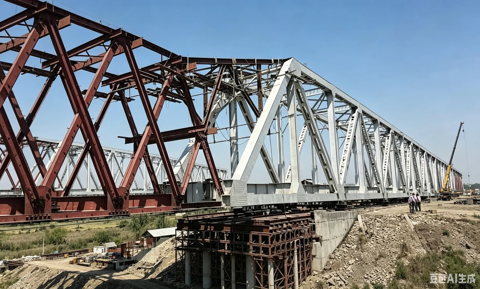 Steel Structure Bridge exterior thumbnail 9