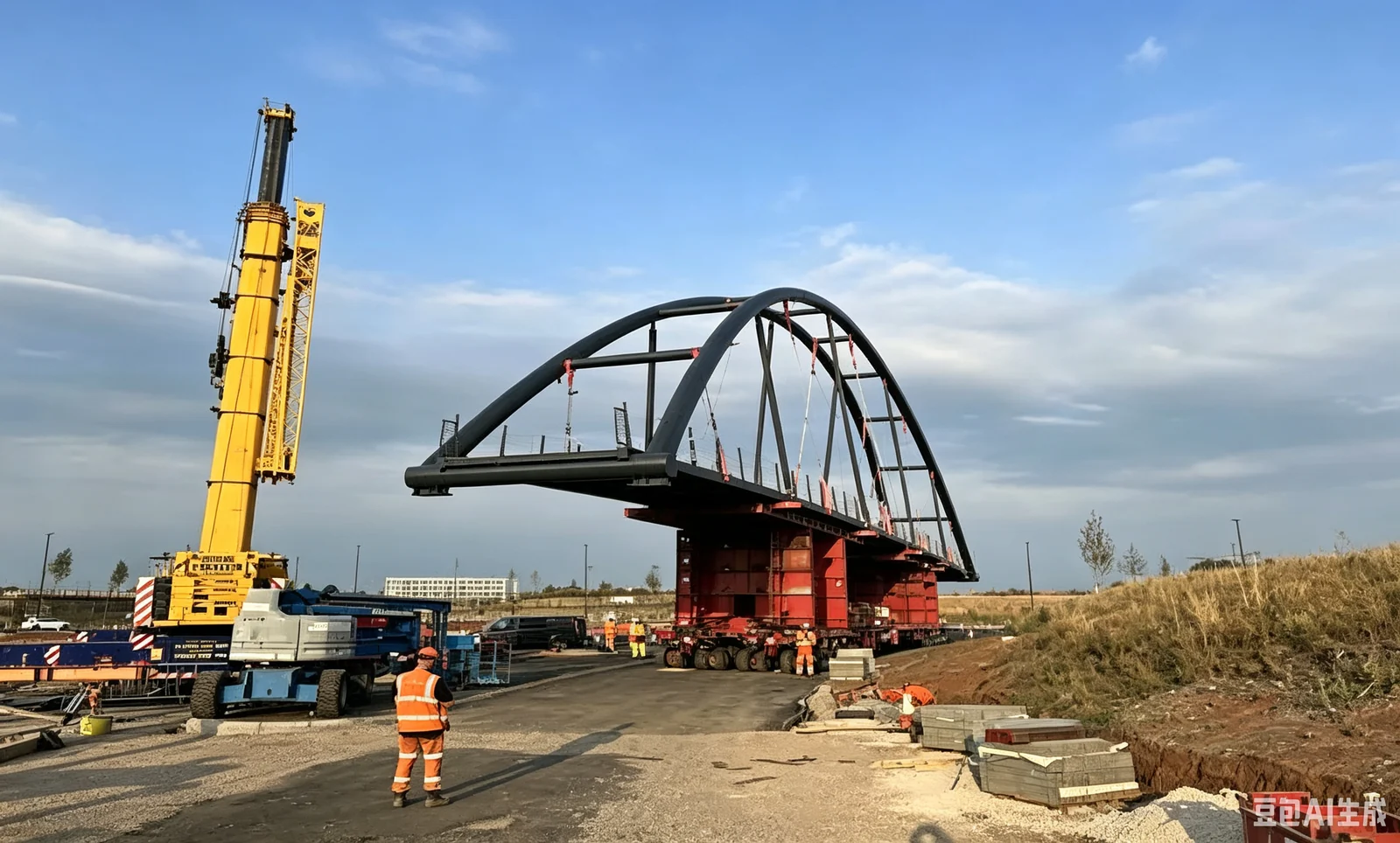 Steel Structure Bridge exterior thumbnail 11