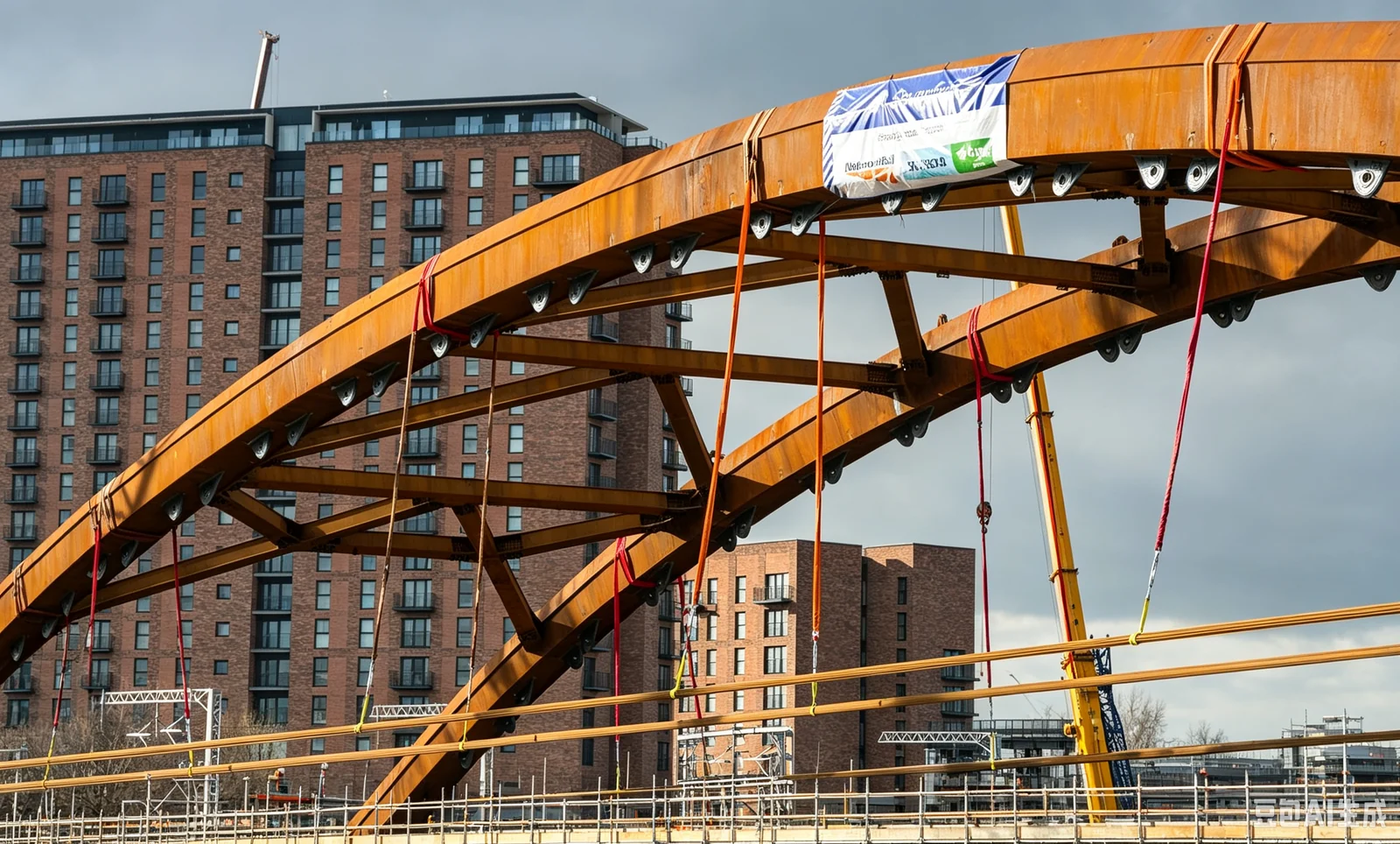Steel Structure Bridge exterior thumbnail 12