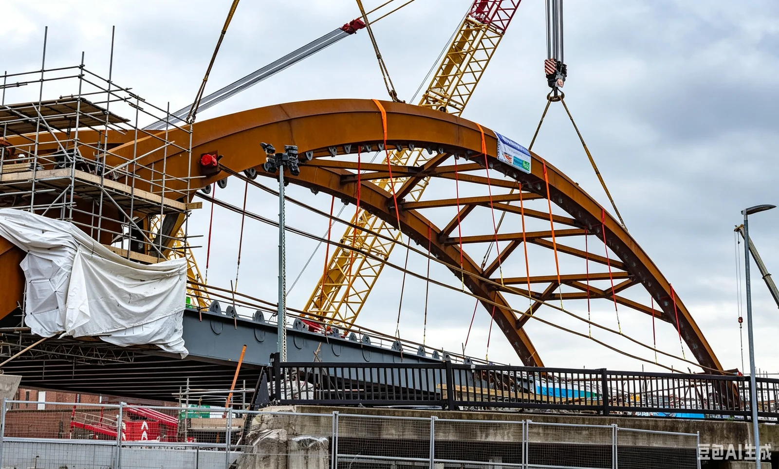 Steel Structure Bridge exterior thumbnail 13