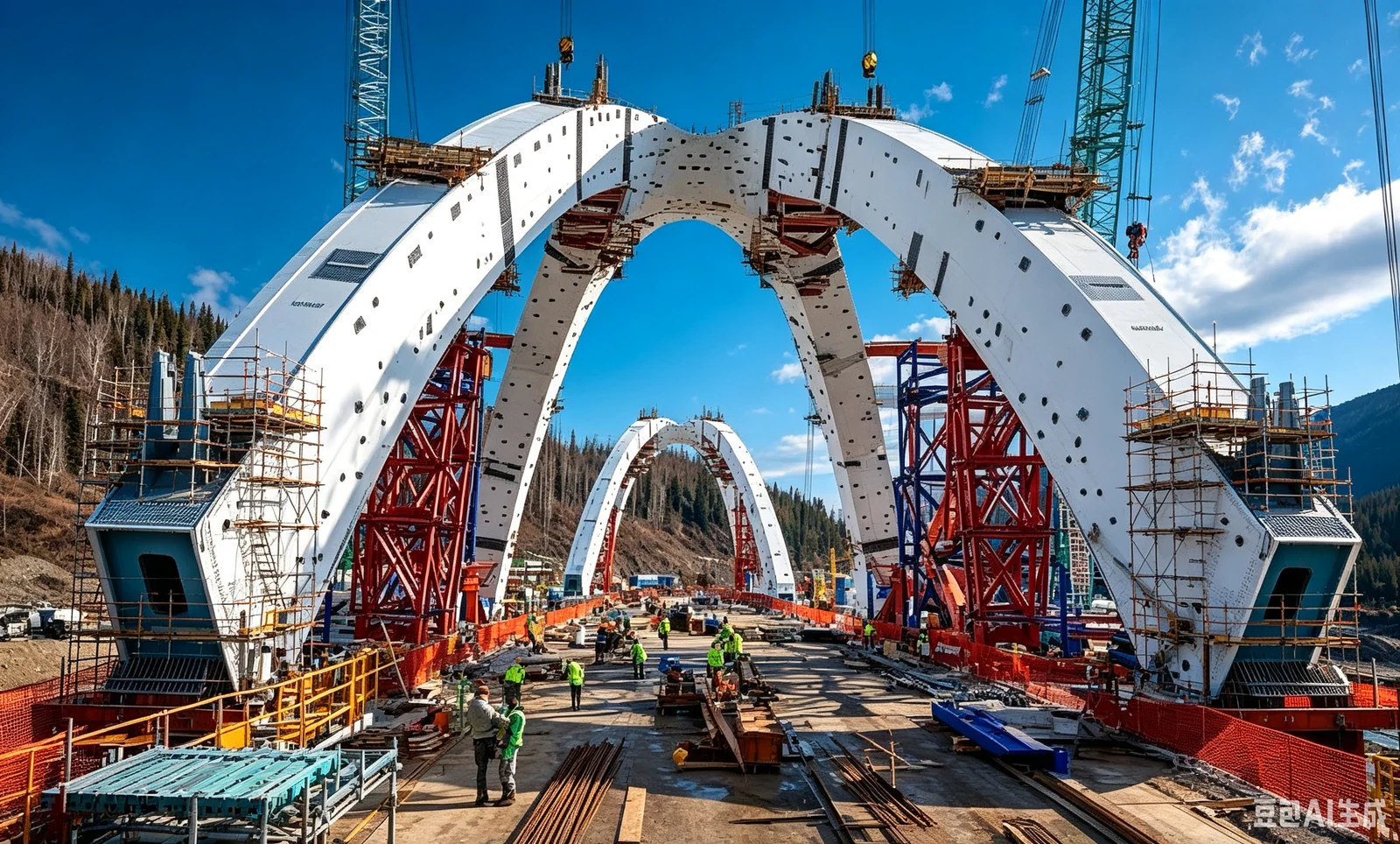 Steel Structure Bridge exterior thumbnail 14