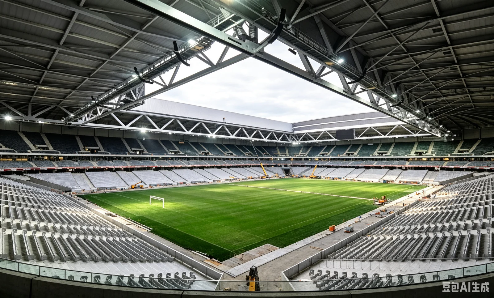 Steel Structure Stadium exterior thumbnail 12