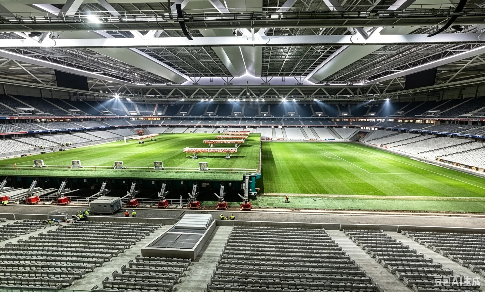 Steel Structure Stadium exterior thumbnail 13