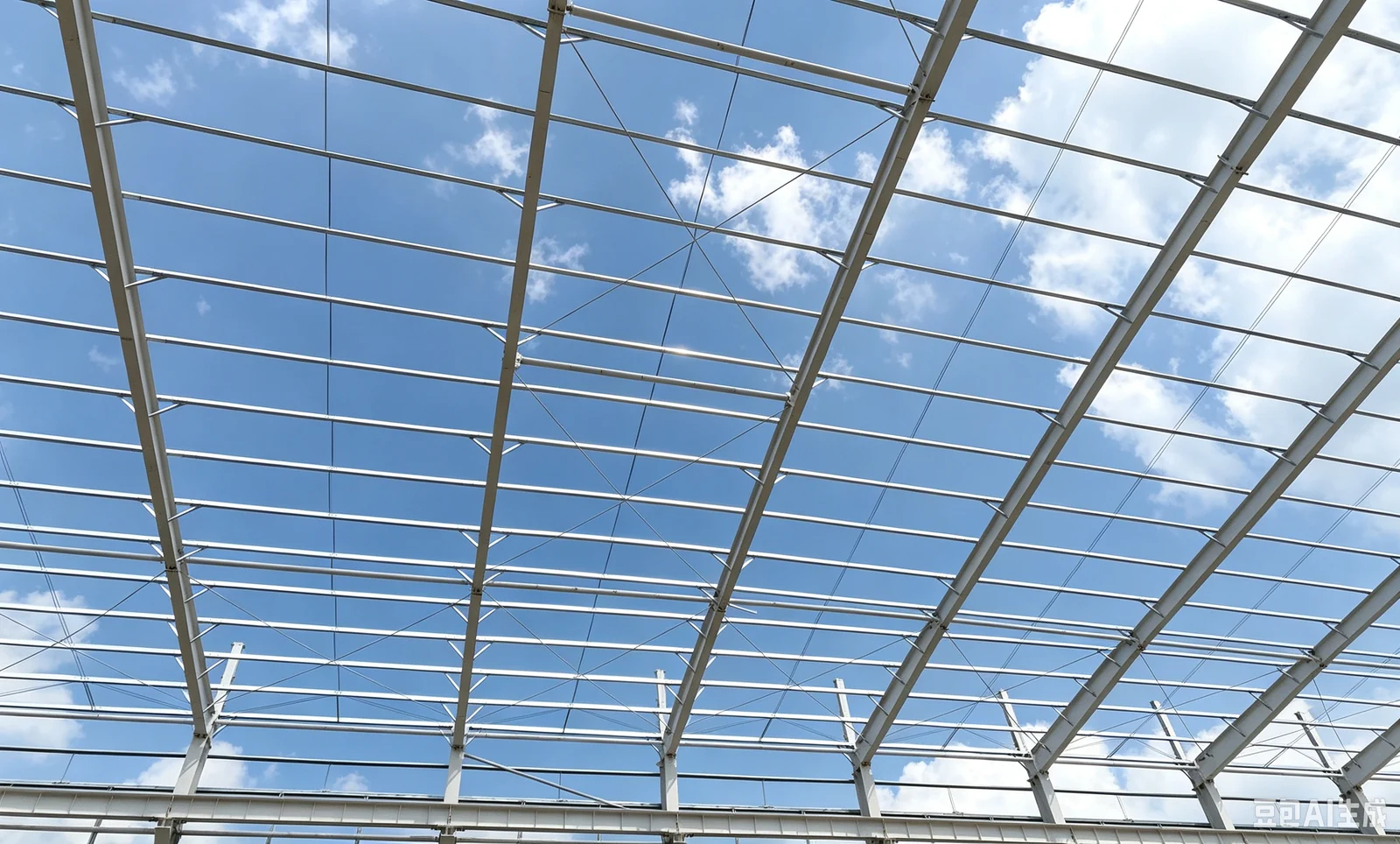 Steel Structure Warehouse & Workshop exterior thumbnail 11
