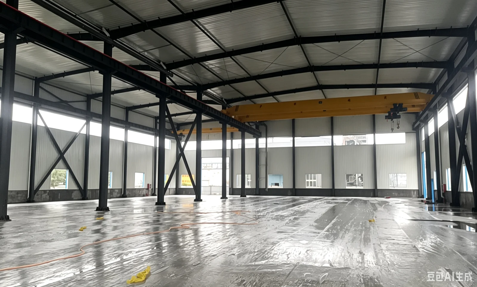 Steel Structure Warehouse & Workshop exterior thumbnail 19