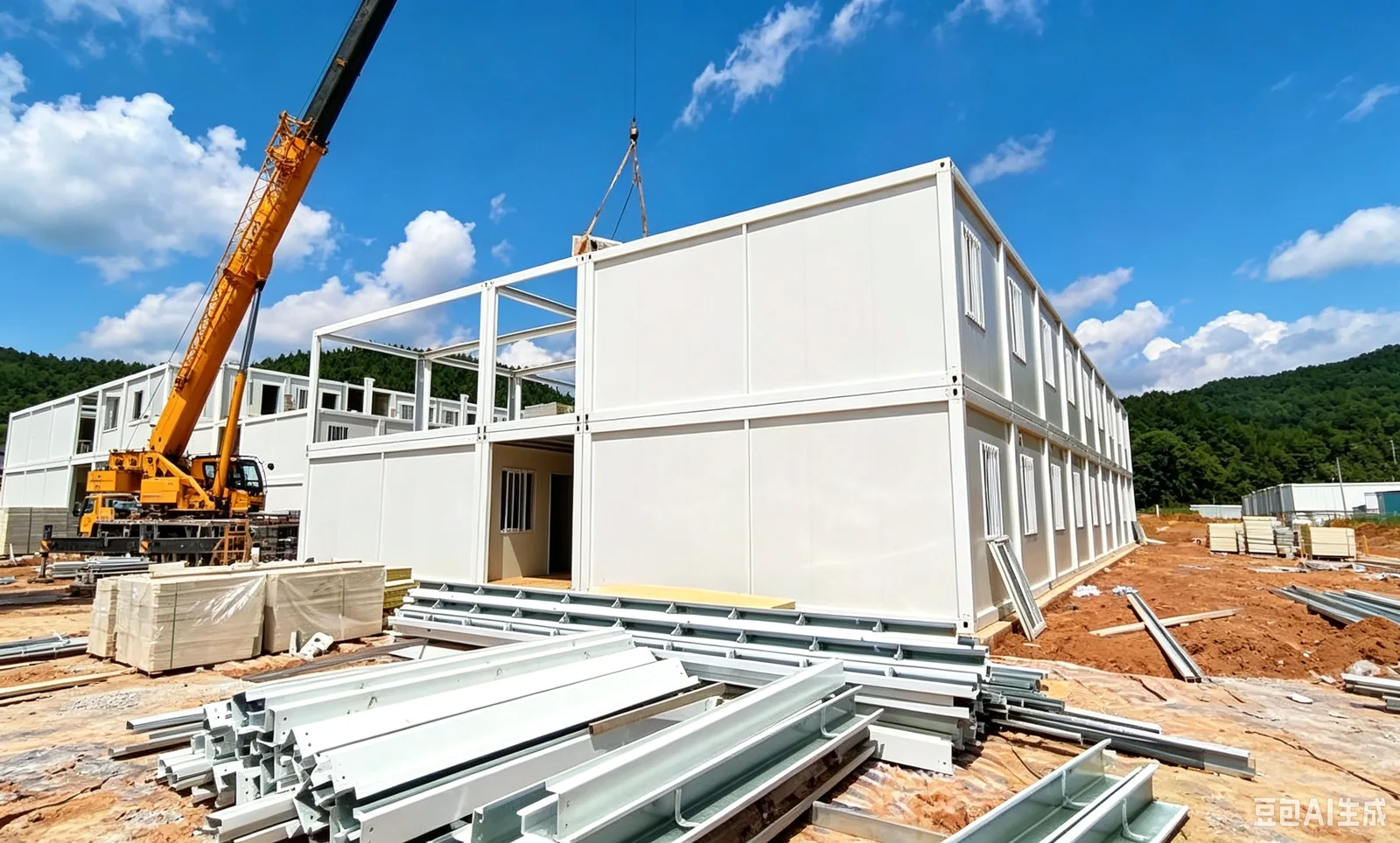 Three Story Detachable Container House exterior thumbnail 3