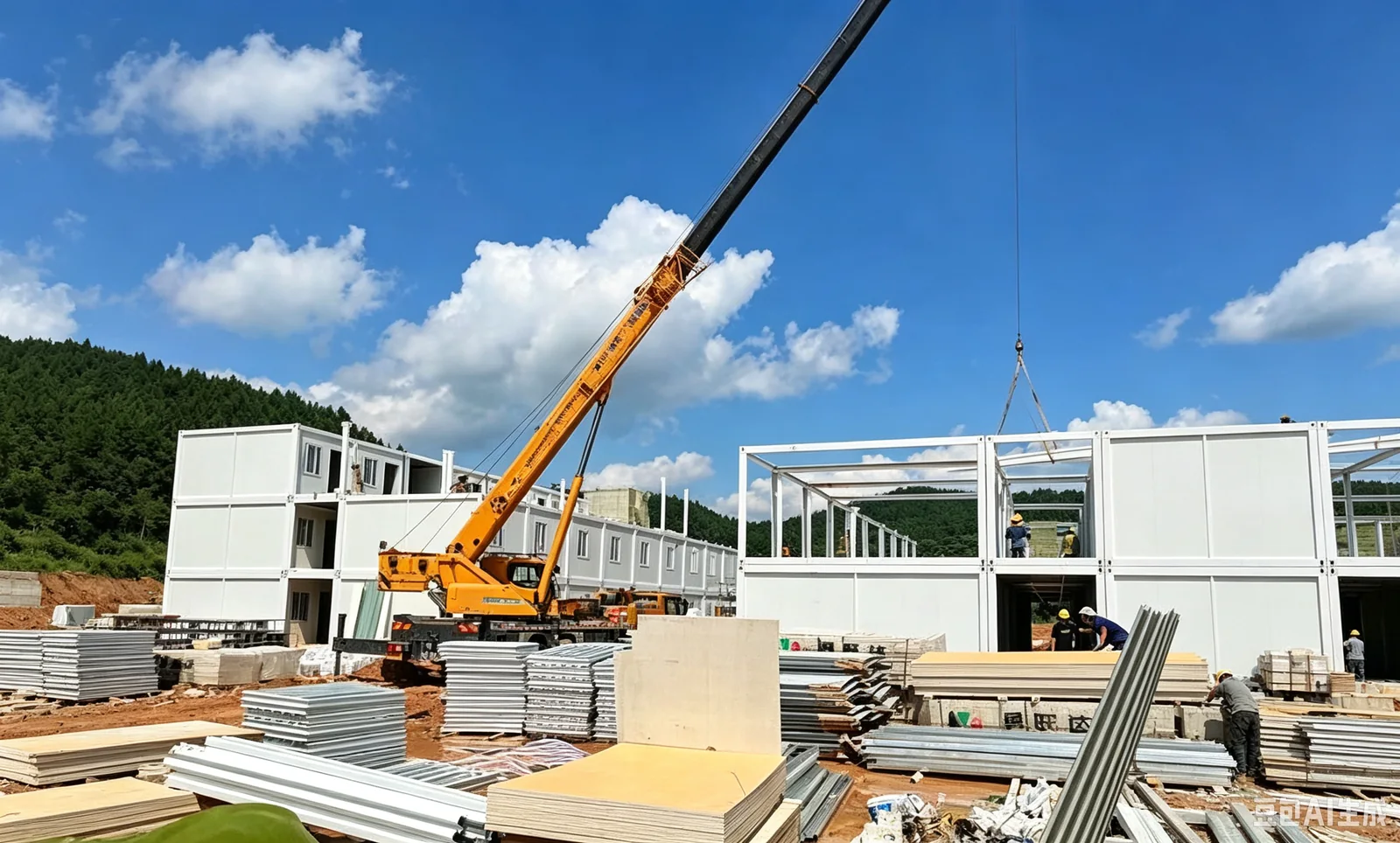 Three Story Detachable Container House exterior thumbnail 4