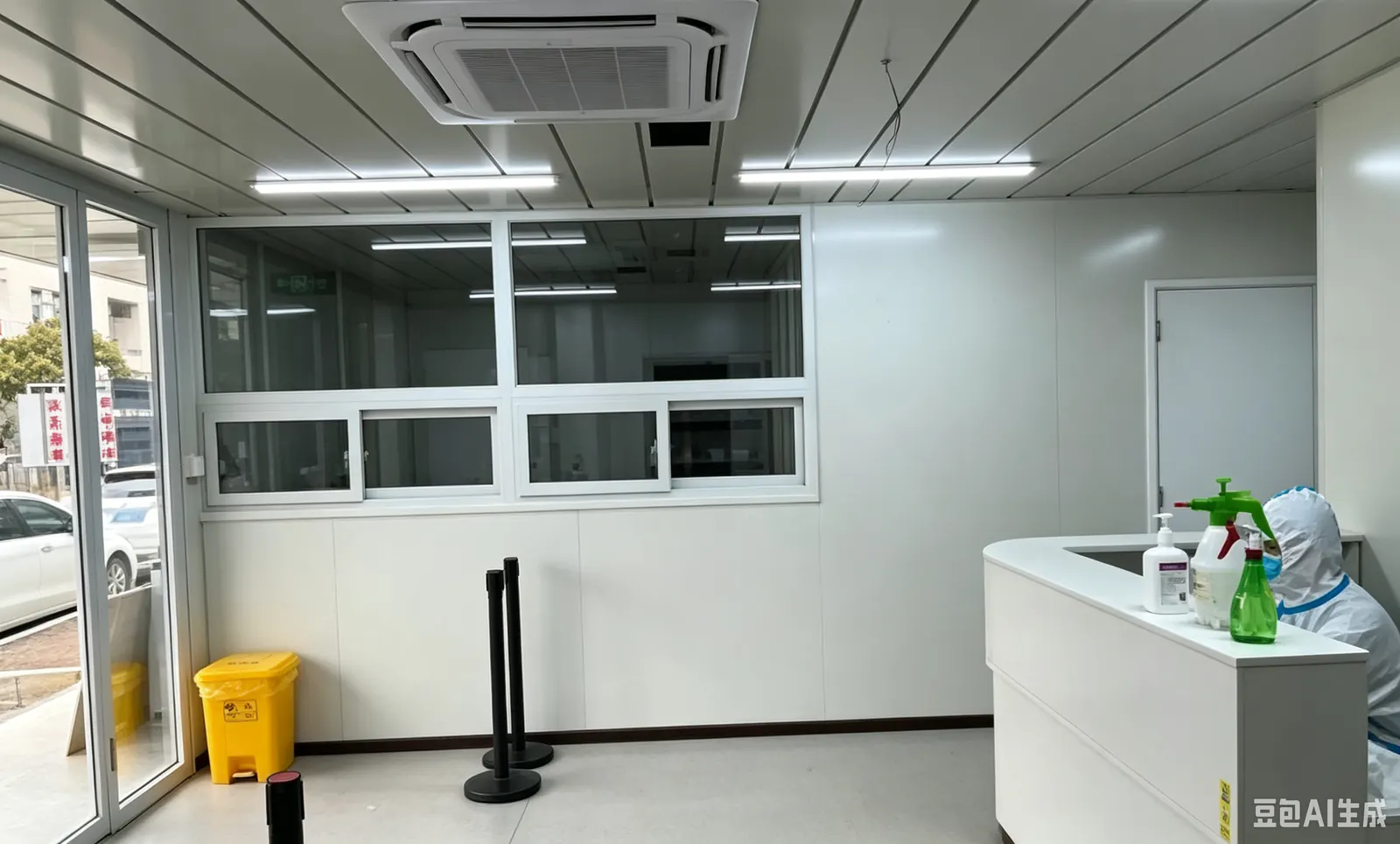 Top & Bottom Welded Detachable Container House interior thumbnail 2