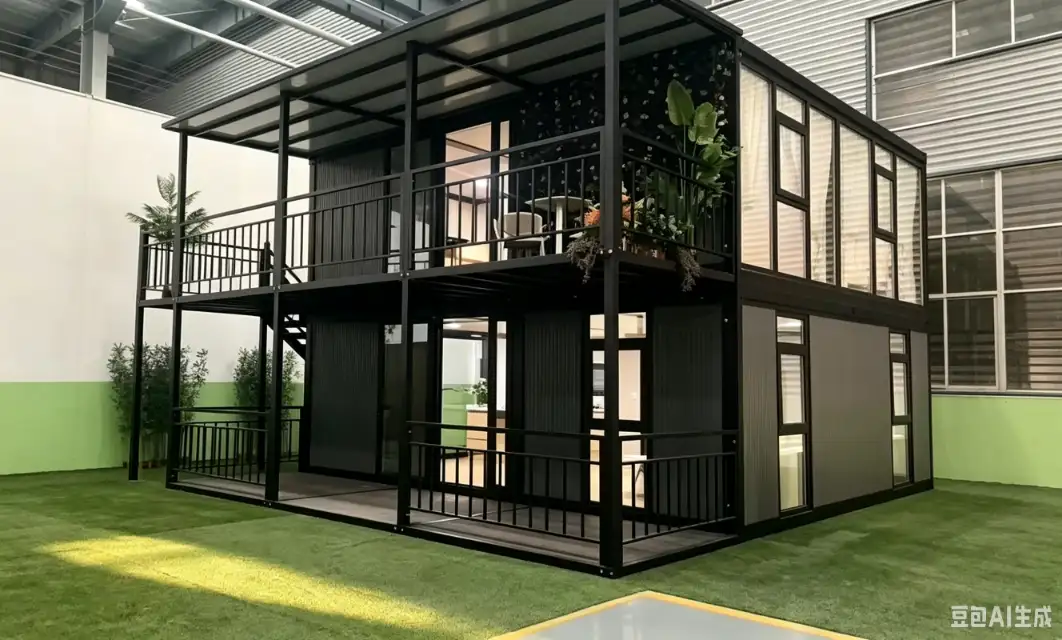Double Story Expandable House exterior