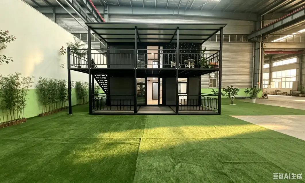 Double Story Expandable House exterior thumbnail 2
