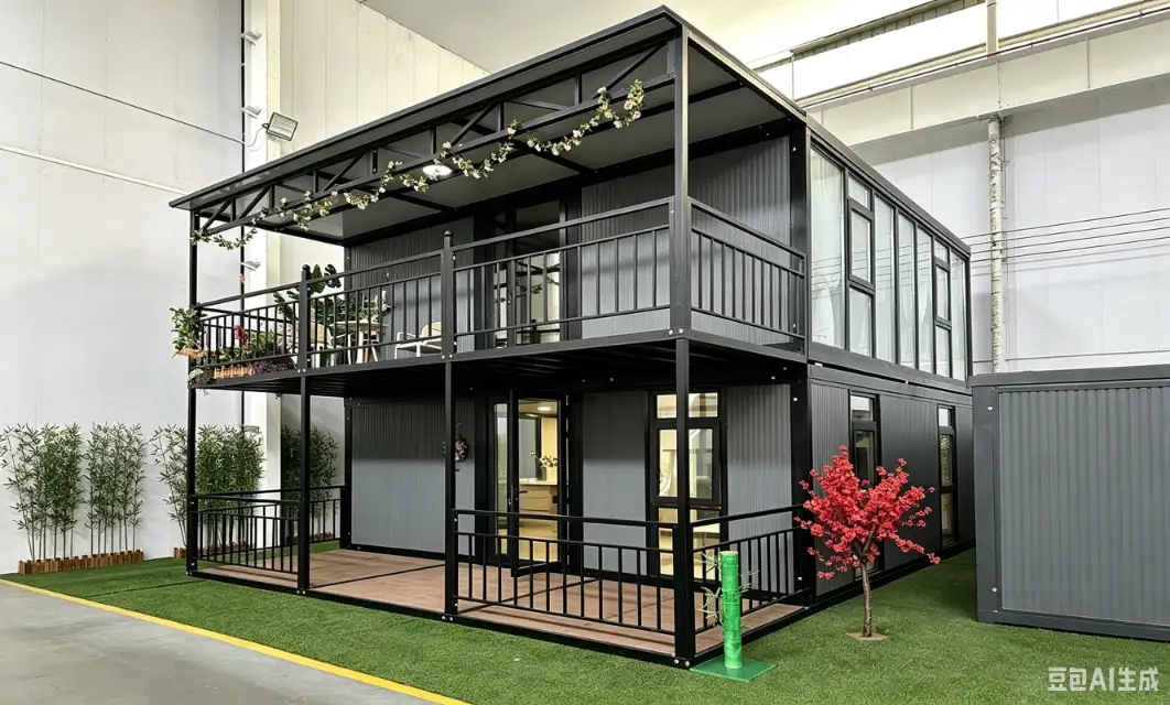 Double Story Expandable House exterior thumbnail 3