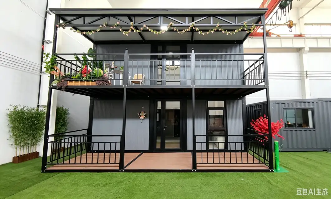 Double Story Expandable House exterior thumbnail 4