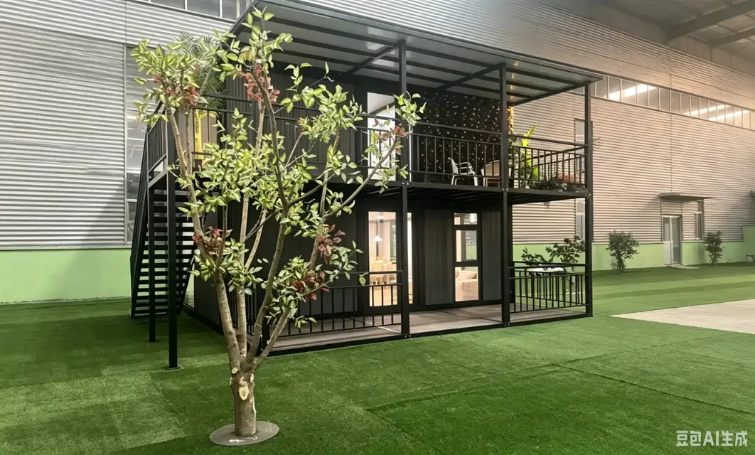 Double Story Expandable House exterior thumbnail 5