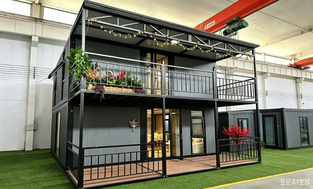 Double Story Expandable House exterior thumbnail 6